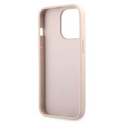 GUHCP13X4GMRPI Guess PU 4G iPhone 13 Pro Max kotelo sormuspidikkeellä, pinkki hinta ja tiedot | Puhelimen kuoret ja kotelot | hobbyhall.fi