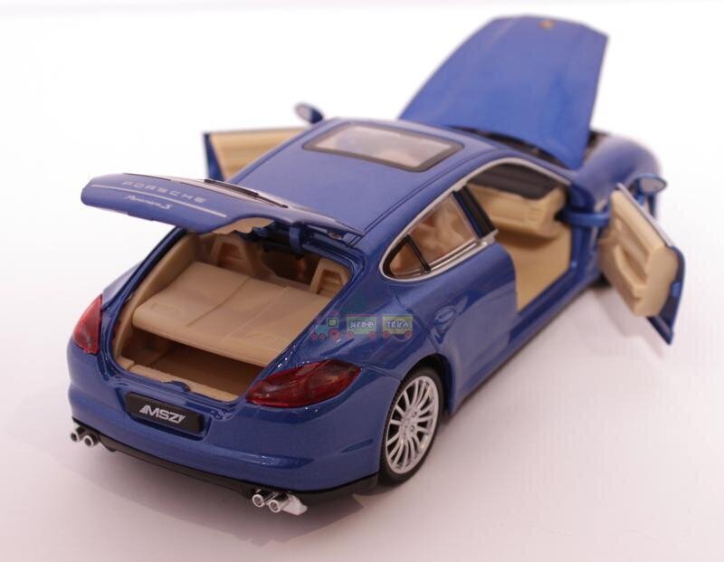 Msz-metallinen malliauto Porsche Panamera S, 1:24 hinta ja tiedot | Poikien lelut | hobbyhall.fi