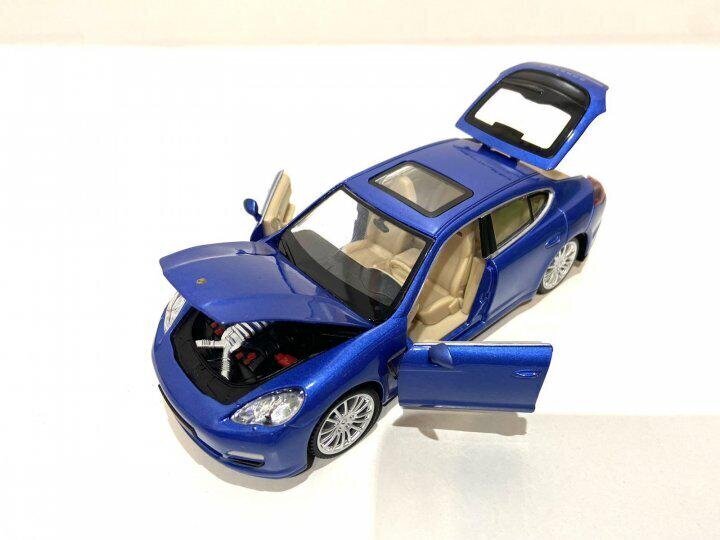 Msz-metallinen malliauto Porsche Panamera S, 1:24 hinta ja tiedot | Poikien lelut | hobbyhall.fi