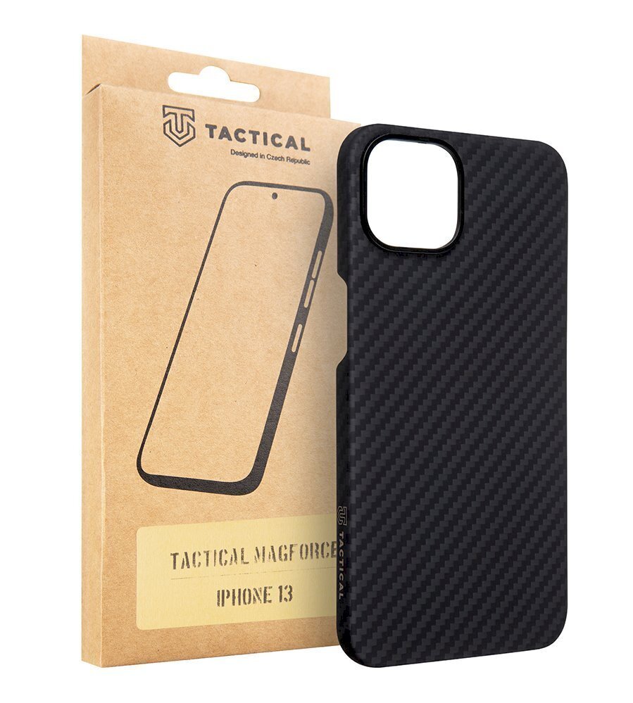 Puhelinkuori Tactical MagForce Aramid Apple iPhone 13, musta. hinta ja tiedot | Puhelimen kuoret ja kotelot | hobbyhall.fi