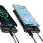 Dudao Power Bank 10000mAh 22.5W Power Delivery Quick Charge 2x USB / 1x USB Type C 15W Qi langaton laturi iPhonelle, joka on yhteensopiva MagSafe black (K14Pro-black) kanssa hinta ja tiedot | Varavirtalähteet | hobbyhall.fi