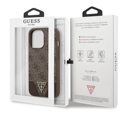 Suojakuori Guess sopii iPhone 13 Pro puhelimelle, ruskea hinta ja tiedot | Puhelimen kuoret ja kotelot | hobbyhall.fi