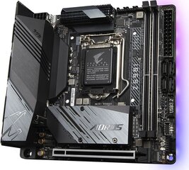 Gigabyte Z590I Aorus Ultra        hinta ja tiedot | Emolevyt | hobbyhall.fi