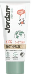 Lasten hammastahna Jordan Green Clean 0-5 vuotta, 50 ml hinta ja tiedot | Suuhygienia | hobbyhall.fi