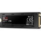 Samsung 980 PRO Heatsink M.2 NVMe SSD (MZ-V8P1T0CW), 2 TB, PCIe 4.0 hinta ja tiedot | Kovalevyt | hobbyhall.fi