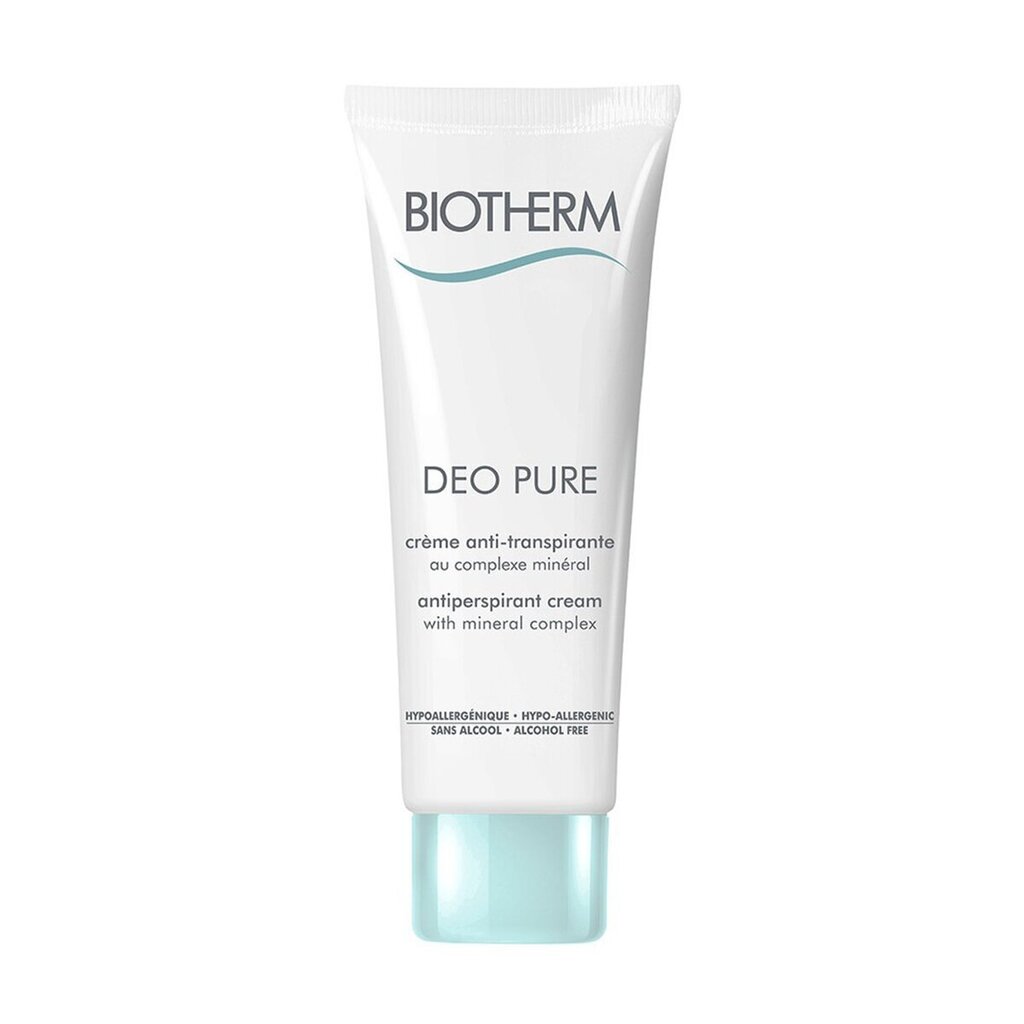 Biotherm Deo Pure Antiperspirant Cream naisille 75 ml hinta ja tiedot | Deodorantit | hobbyhall.fi