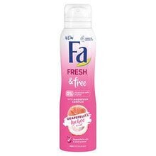 Fa Fresh & Free Grapefruit&lychee suihkedeodorantti 150 ml hinta ja tiedot | Deodorantit | hobbyhall.fi