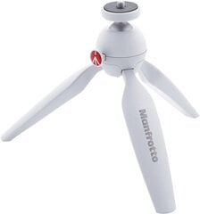 Manfrotto kolmijalka Pixi Mini MTPIXI-WH, valkoinen. hinta ja tiedot | Kamerajalustat | hobbyhall.fi