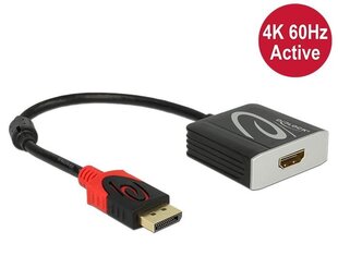 Adapter Delock Displayport 1.2. hinta ja tiedot | Delock Tietokoneet ja pelaaminen | hobbyhall.fi