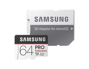 Samsung Endurance PRO Micro SDHC muistikortti + SD adapteri hinta ja tiedot | Puhelimen muistikortit | hobbyhall.fi
