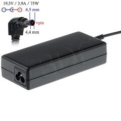 Akyga 100-250V, 19.5V, 3.9A, 75W hinta ja tiedot | Kannettavien tietokoneiden laturit | hobbyhall.fi