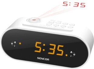 Elektroninen kello Sencor SRC 3100 W. hinta ja tiedot | Kelloradiot ja herätyskellot | hobbyhall.fi
