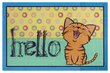 Northrugs ovimatto, Hello ,45 x 70 cm hinta ja tiedot | Ovimatot | hobbyhall.fi