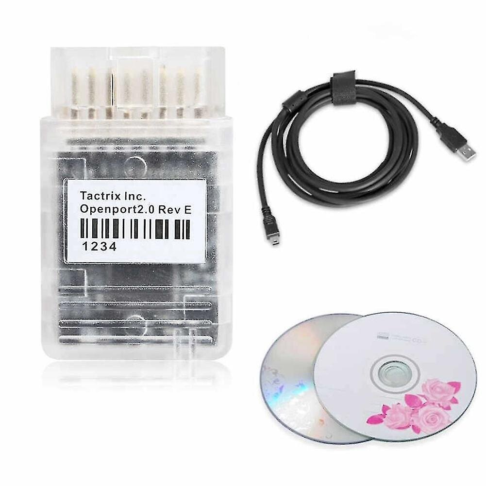 J253 Full Chip Openport 2.0 ECU Flashing Tool, joka on yhteensopiva OBD2-auton diagnostiikan ja virityksen kanssa hinta ja tiedot | Skannerit | hobbyhall.fi