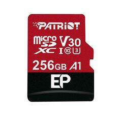 Patriot PEF256GEP31MCX, 256 Gt, MICRO SDXC. hinta ja tiedot | Puhelimen muistikortit | hobbyhall.fi