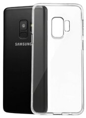Takakuoret Evelatus Samsung S9 silikonikotelo, läpinäkyvä hinta ja tiedot | Evelatus Matkapuhelimet ja tarvikkeet | hobbyhall.fi