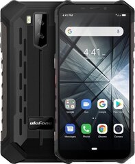 Ulefone Armor X3 älypuhelin, 32GB, Dual SIM, musta. hinta ja tiedot | Matkapuhelimet | hobbyhall.fi