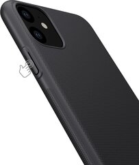 Nillkin Super Frosted Suojakuori iPhone 11:lle, musta hinta ja tiedot | Puhelimen kuoret ja kotelot | hobbyhall.fi