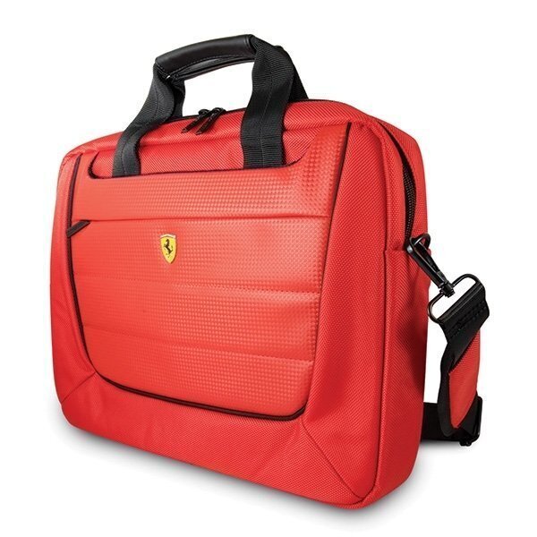 Ferrari laukku FECB15RE kannettava tietokone 15 tuumaa Scuderia, punainen hinta ja tiedot | Tietokonelaukut | hobbyhall.fi