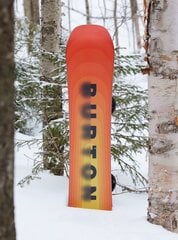 BURTON lasten lumilauta CUSTOM SMALLS KIDS, valkoinen/oranssi hinta ja tiedot | Lumilaudat | hobbyhall.fi