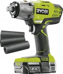 Mutterinväännin 18V R18IW3-120S 5133003574 RYOBI hinta ja tiedot | Akkuporakoneet ja ruuvinvääntimet | hobbyhall.fi