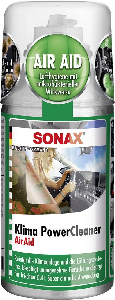 SONAX Klima PowerCleaner AirAid -ilmanpuhdistusaine hinta ja tiedot | Autokemikaalit | hobbyhall.fi