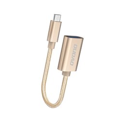 Dudao USB - micro USB 2.0 OTG -sovitinkaapeli harmaa (L15M). hinta ja tiedot | Puhelinkaapelit | hobbyhall.fi