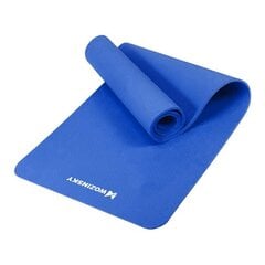 Liukumaton voimistelumatto harjoitteluun 181 cm x 63 cm x 1 cm sininen (WNSP-BLUE). hinta ja tiedot | Joogamatot | hobbyhall.fi