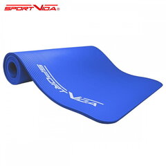 Harjoitusmatto SportVida 180x60x1,5 cm, sininen. hinta ja tiedot | Joogamatot | hobbyhall.fi