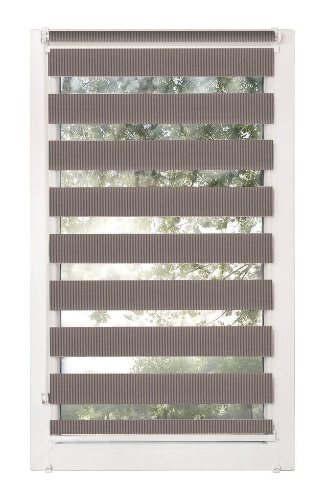 Pimentävä rullaverho MINI Day-Night DN 39 HARMAA,43x150 cm hinta ja tiedot | Rullaverhot | hobbyhall.fi