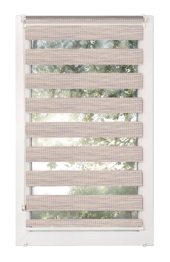 Rullaverho pimentävä MINI Day-Night DN 60 BEIGE, 60x150 cm hinta ja tiedot | Rullaverhot | hobbyhall.fi