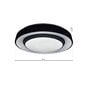 Eco-Light led-kattovalaisin Naomi Smart 24 W hinta ja tiedot | Kattovalaisimet | hobbyhall.fi