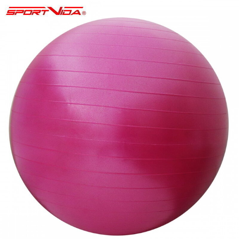 Voimistelupallo SportVida, 65 cm, pinkki hinta ja tiedot | Voimistelupallot | hobbyhall.fi