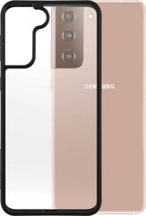 PanzerGlass Case ClearCase BlackFrame Samsung Galaxy S21 +. hinta ja tiedot | Puhelimen kuoret ja kotelot | hobbyhall.fi
