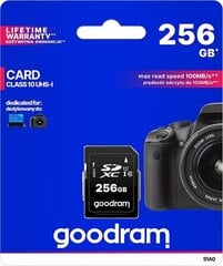 GoodRam S1A0-2560R12. hinta ja tiedot | Kameran muistikortit | hobbyhall.fi