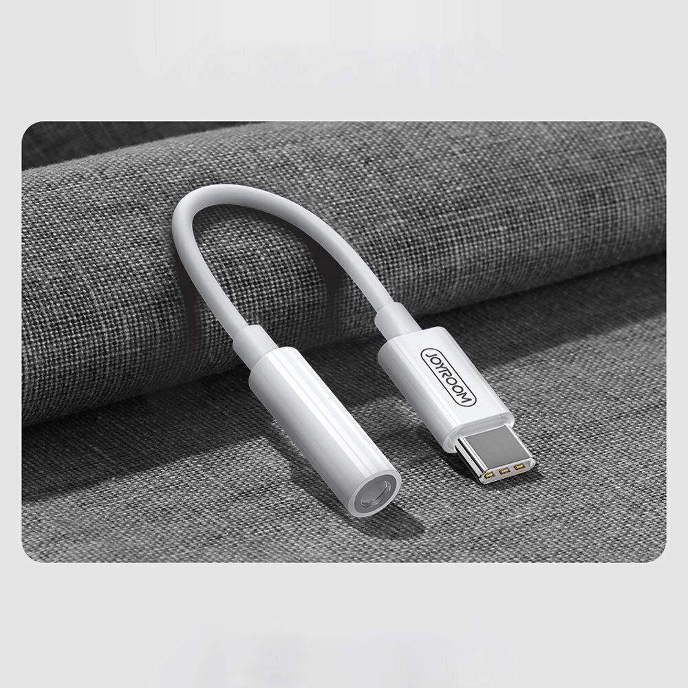 Joyroom SH-C1 -sovitin, 3,5 mm minijakki-USB Type C. hinta ja tiedot | Adapterit | hobbyhall.fi