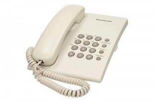 Panasonic KX-TS500, valkoinen hinta ja tiedot | Lankapuhelimet | hobbyhall.fi
