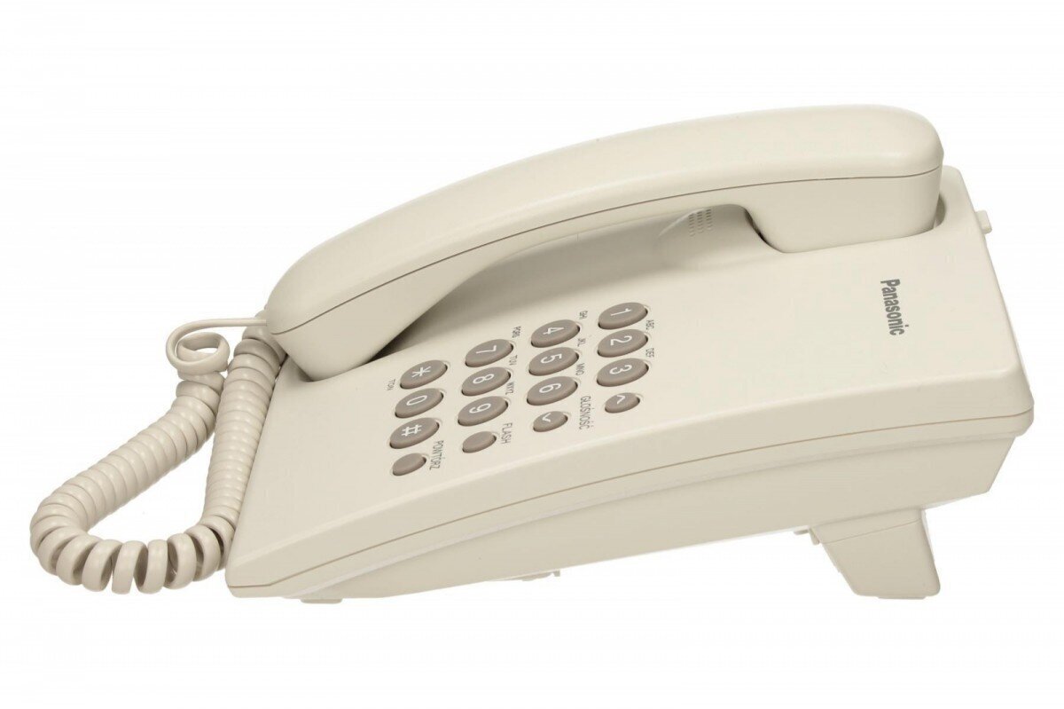 Panasonic KX-TS500, valkoinen hinta ja tiedot | Lankapuhelimet | hobbyhall.fi