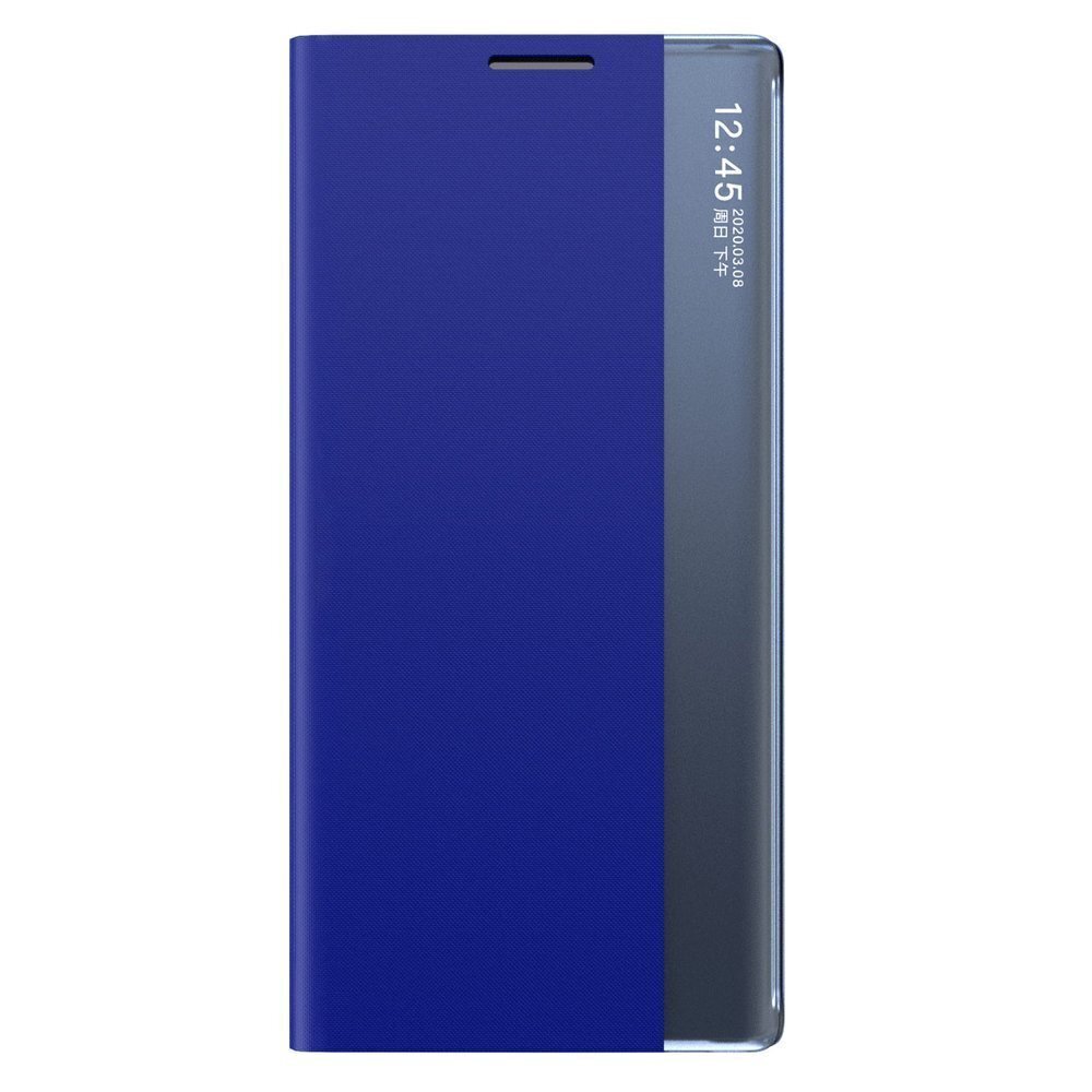 Puhelinkotelo Sleep Bookcase Type älyikkunalla Xiaomi Redmi K40 Pro + / K40 Pro / K40 / Poco F3, sininen hinta ja tiedot | Puhelimen kuoret ja kotelot | hobbyhall.fi