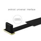 Qi-Sovitin - Langaton Laturin Vastaanotin Micro-USB - Musta Black hinta ja tiedot | Paristolaturit | hobbyhall.fi