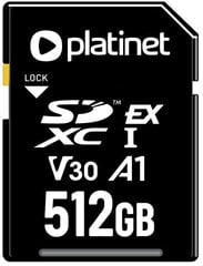 Platinet muistikortti SD Express 7.0 512GB PCIe Gen3 hinta ja tiedot | Platinet Puhelimet, älylaitteet ja kamerat | hobbyhall.fi