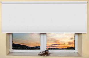 Seinä / katto rullakaihdin 130x170 cm, 800 Valkoinen hinta ja tiedot | Rullaverhot | hobbyhall.fi