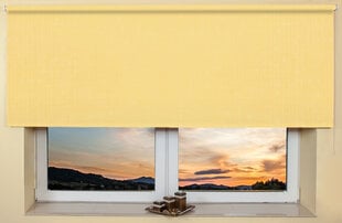 Seinä / katto rullakaihdin 140x170 cm, 2072 Keltainen hinta ja tiedot | Rullaverhot | hobbyhall.fi