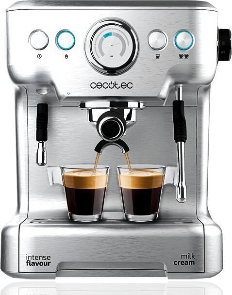 Express Manuaalinen Kahvinkeitin Cecotec Power Espresso 20 Barista Pro 2,7 L hopea. hinta ja tiedot | Kahvinkeittimet ja kahvikoneet | hobbyhall.fi