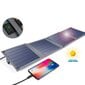 Choetechin taitettava matka-aurinkoenergialaturi 14 W USB 5 V / 2,4 A aurinkopaneelin harmaa (SC004) hinta ja tiedot | Varavirtalähteet | hobbyhall.fi