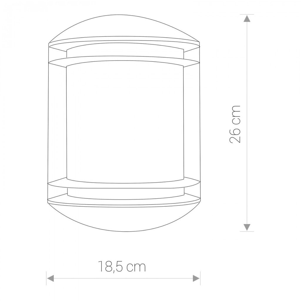 Nowodvorski Lighting seinävalaisin 3411. hinta ja tiedot | Seinävalaisimet | hobbyhall.fi