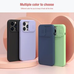 Nillkin CamShield Silky Silicone Case iPhone 13 Pro 6.1 Sininen -puhelimelle hinta ja tiedot | Puhelimen kuoret ja kotelot | hobbyhall.fi