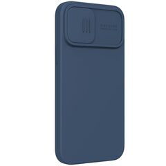 Nillkin CamShield Silky Silicone Case iPhone 13 Pro 6.1 Blue -puhelimelle hinta ja tiedot | Puhelimen kuoret ja kotelot | hobbyhall.fi
