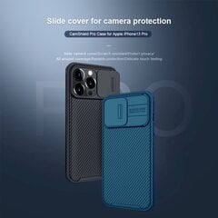 Nillkin CamShield Pro Hard Case Suojakuori, iPhone 13 Pro, musta hinta ja tiedot | Nillkin Puhelimet, älylaitteet ja kamerat | hobbyhall.fi
