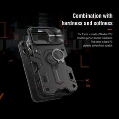 Nillkin CamShield Armor Hard Case iPhone 13 Pro Blackille (ilman logoa) hinta ja tiedot | Nillkin Puhelimet, älylaitteet ja kamerat | hobbyhall.fi